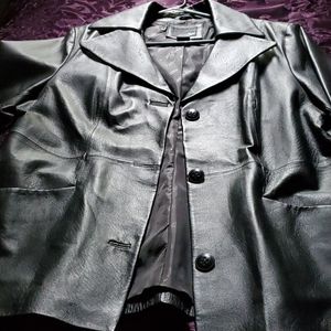 Pleather jacket